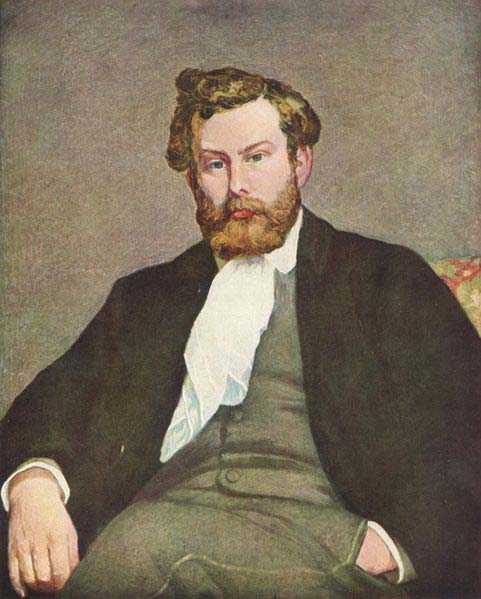 Pierre-Auguste Renoir Portrait of Alfred Sisley,